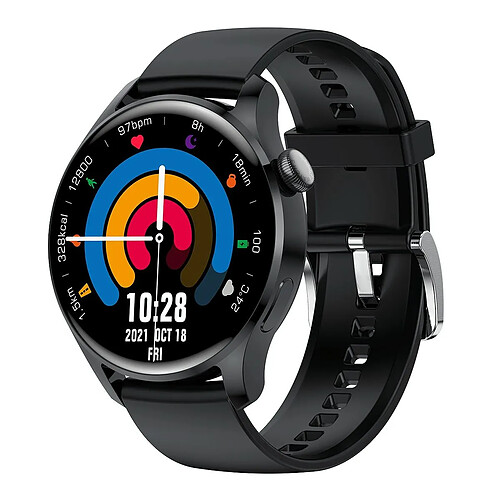 Yonis Montre Connectée IP67 Étanche Cardio Sommeil Bluetooth