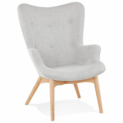 Paris Prix Fauteuil Design Scandinave Ticao 93cm Gris