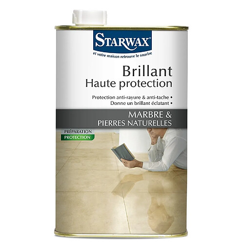 Starwax Brillant haute protection STARWAK Marbre et pierres - 1L - 330