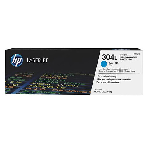 HP 304L Toner cyan pour imprimante laser