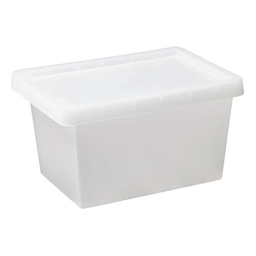 Boîte avec couvercle plastique 12L