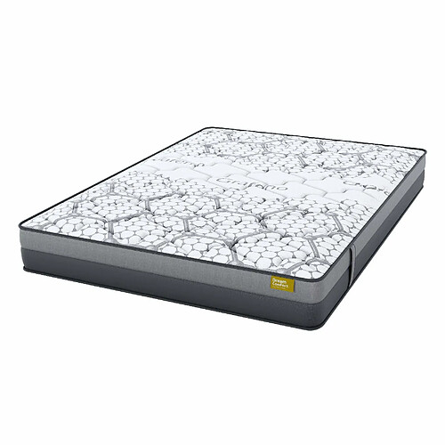 Matelas HR Viscographene Cloud Elegance 140X190 22 cm Double Face Indépendance des Lits Fermeté Haute Dream Confort