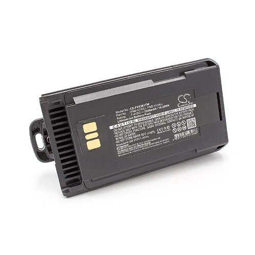 vhbw Li-Ion batterie 2200mAh (7.4V) pour radio talkie-walkie Vertex / Yaesu EVX-530, EVX-531, EVX-534, EVX-539, VX-260, VX-261