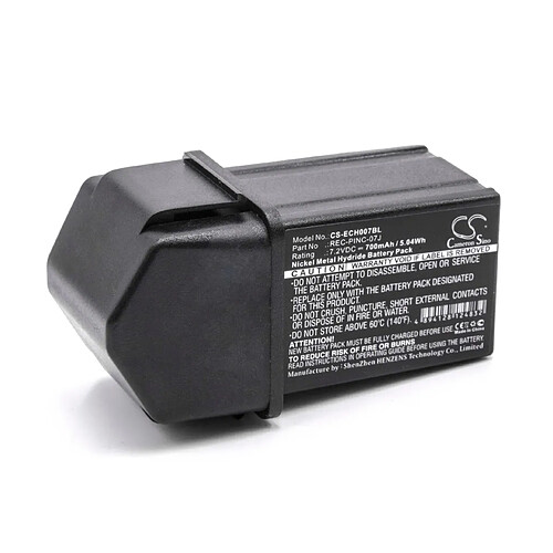 vhbw NiMH batterie 700mAh (7.2V) pour télécommande Remote Control Elca CONTROL-07, CONTROL-07MH-A, CONTROL-07MH-D, GENIO-M, GENIO-P, TECHNO-M