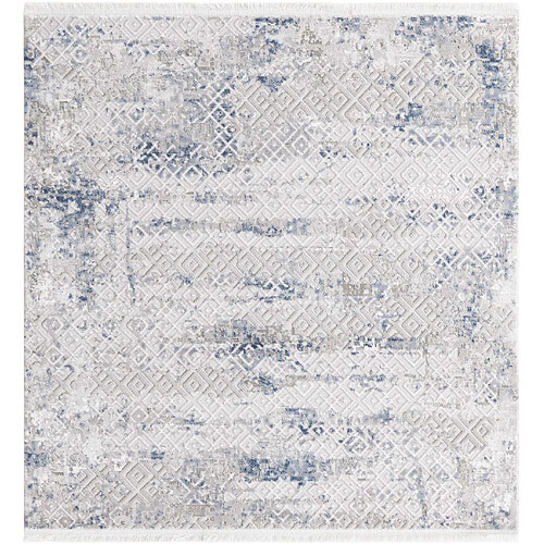 Hadorn Tapis 240x240 Bleu Davos Fusion