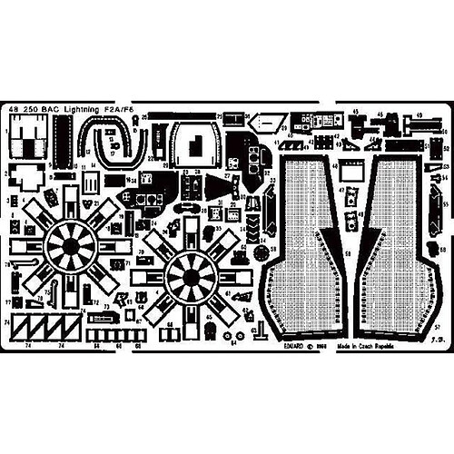 BAC Lightning F-2/F6 - 1:48e - Eduard Accessories