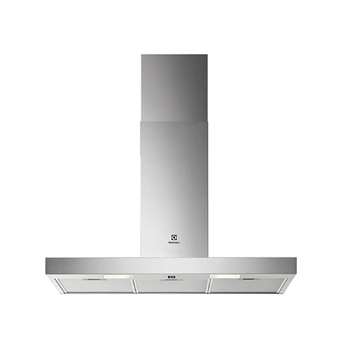 Hotte décorative murale 90cm 600 extractiontech inox - EFT39X - ELECTROLUX