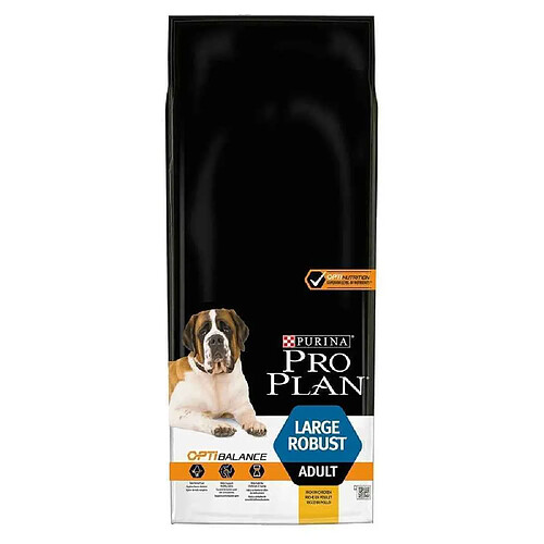 Proplan PRO PLAN Robust Optibalance - Croquettes au poulet - Pour chien adulte de grande taille - 14 + 2,5 kg