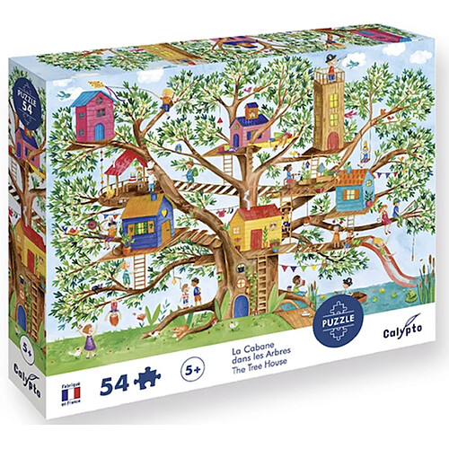 SentoSphère puzzle 54 pieces le cabane dans les arbres