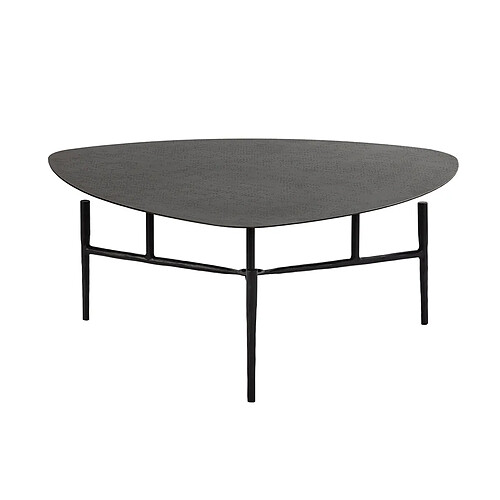 Table Basse Thai Natura Noir 80 x 35 x 80 cm