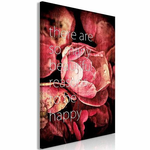 Paris Prix Tableau There Are So Many Beautiful Reasons To Be Happy 40 x 60 cm