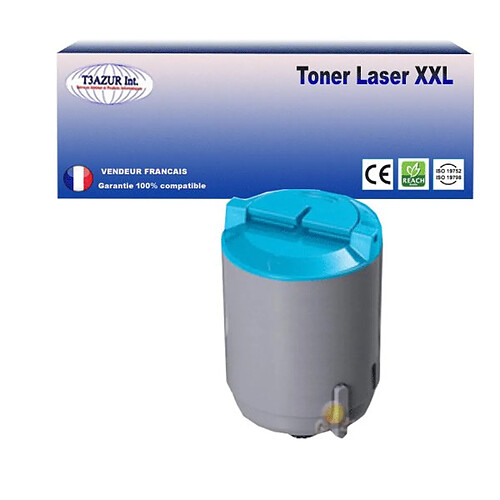 Toner générique Xerox Phaser 6110VB, 6110VN, 6110MFPVX (106R01271) Cyan - 1 000 pages - T3AZUR