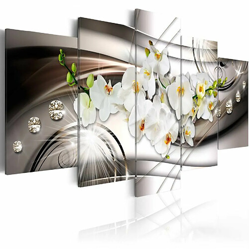 Paris Prix Tableau Imprimé Orchid with Diamonds 100 x 200 cm