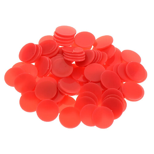 25MM barillet en plastique monnaie Chip Coin 100 barils un avion baril Boundless Pink