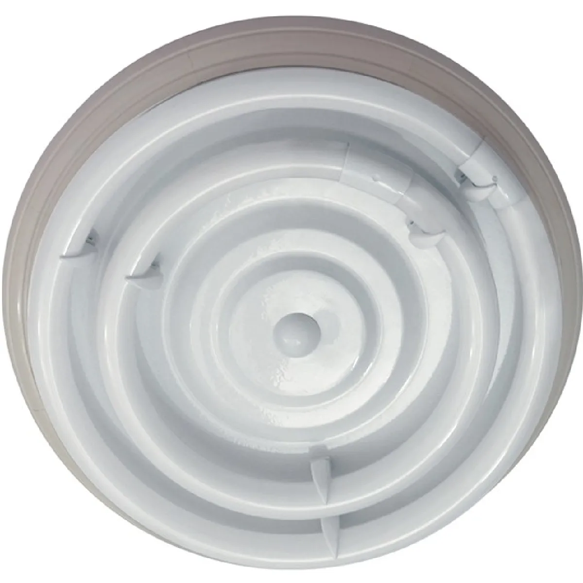 Plafonnier CIRCE rond 1xG10q T9 circ.+1x40WG10q (T9 circ.) H9xP.46cm Blanc Réf:CIR32+40 BR*BR