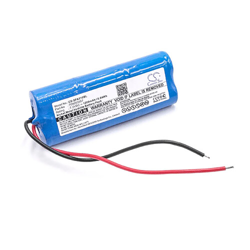 vhbw NiMH batterie 1200mAh (7.2V) pour télécommande industrielle comme Seik 709053557