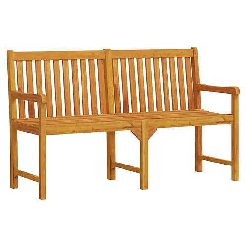 Maison Chic Banc de jardin | Banquette de jardin | Chaise Relax 150 cm Bois solide d'acacia -MN33681