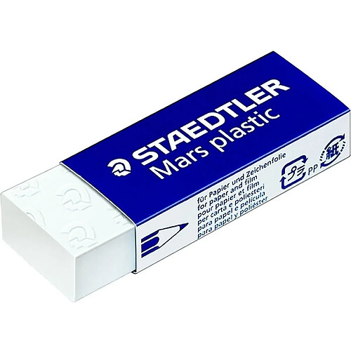 STAEDTLER Gomme plastique Mars plastic, blanc ()