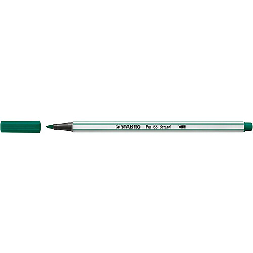 STABILO Feutre pinceau Pen 68 brush, vert pin ()