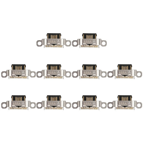 Wewoo Connecteur de port chargement 10 PCS pour Meizu 16X / Meilan 6