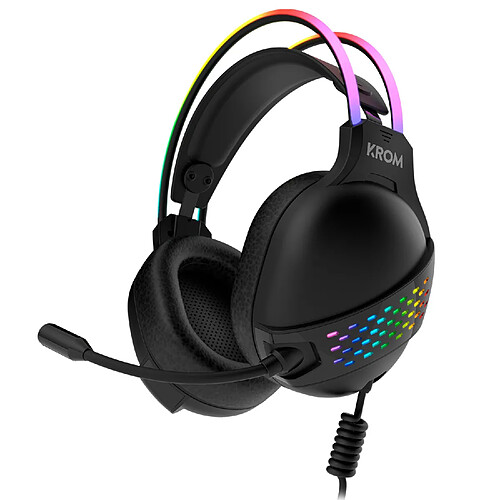 Casque audio gamer Krom Klaim RGB