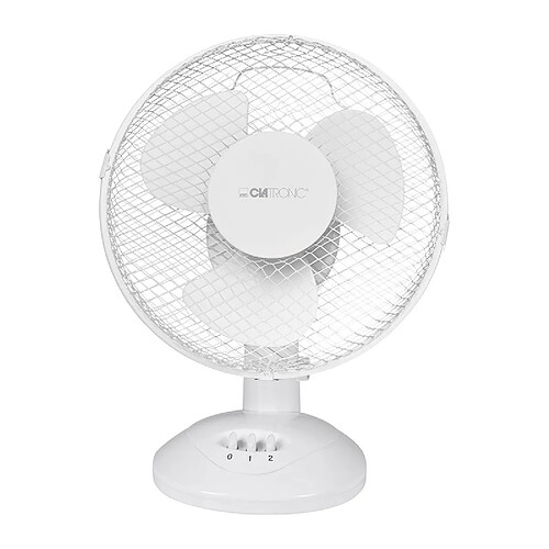 Ventilateur de table 23cm Clatronic VL 3601 Blanc