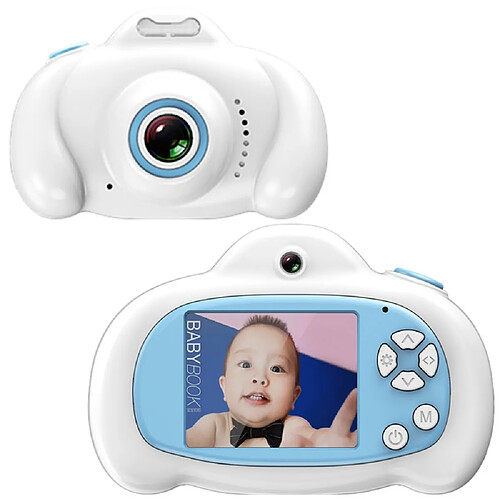 Wewoo Caméra Enfant 16,0 méga pixels double reflex numérique de 2,0 pouces écran pour enfants blanc