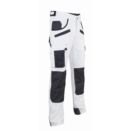 Pantalon Aerosol LMA Blanc / Gris nuit - T.48 - 1443 T.48