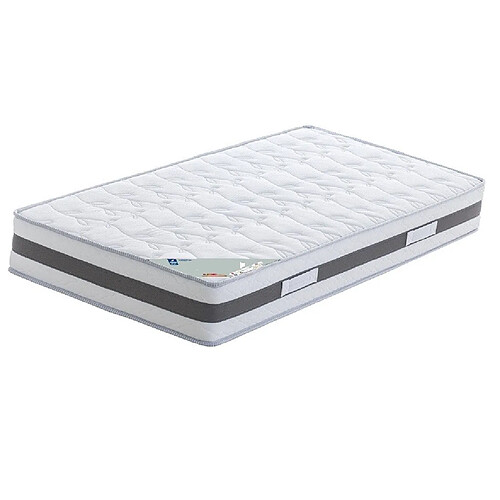 Nuits D'Or Deluxememory Matelas 90x190 Mémoire de Forme - Hauteur 21 Cm - Soutien Ferme - Orthopédique