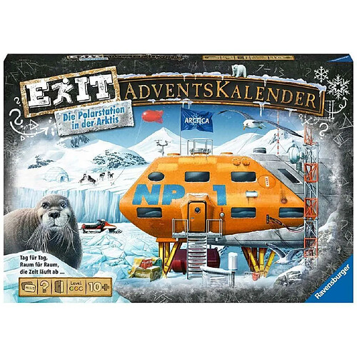 Ravensburger Exit Adventskalender Polarstation, Rätselspiel