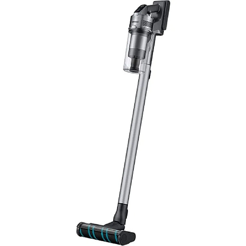 Samsung VS20T75D6R5/EG Aspirateur à Main Sans Fil et Sans Sac 0.8L 200W 86dB Métal Argenté Chromé