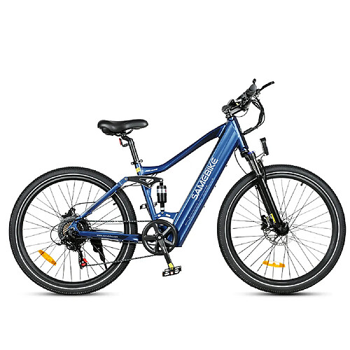 Vélo électrique SAMEBIKE XD26-II - moteur 750W batterie 48V14AH autonomie 45KM freins à disque hydrauliques - Bleu Royal