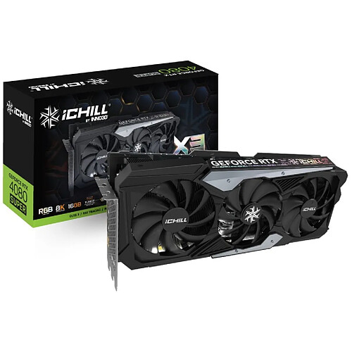 Inno 3D Carte Graphique INNO3D C408S3-166XX-187049H GEFORCE RTX 4080 SUPER 16 GB GDDR6X