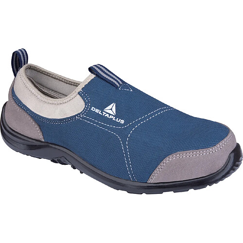 CHAUSSURES BASSES POLYESTER COTON S1P SRC DELTA PLUS MIAMI Gris-Bleu Marine - MIAMISPGB0