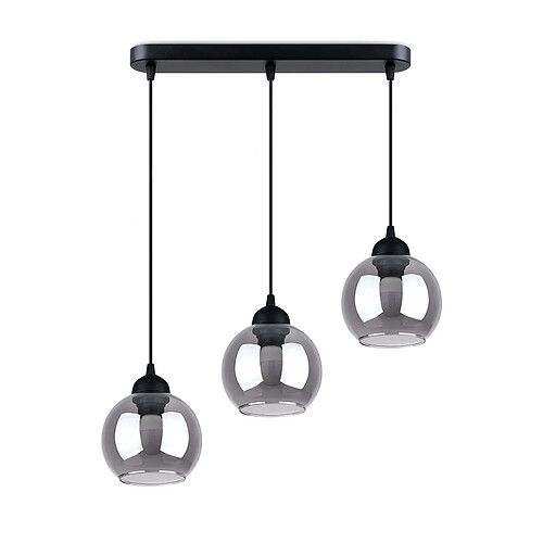 Sollux Lighting Lampe pendante ALINO 3 noir