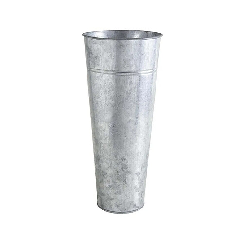 Aubry Gaspard Vase de jardin en zinc lourd 50 cm.