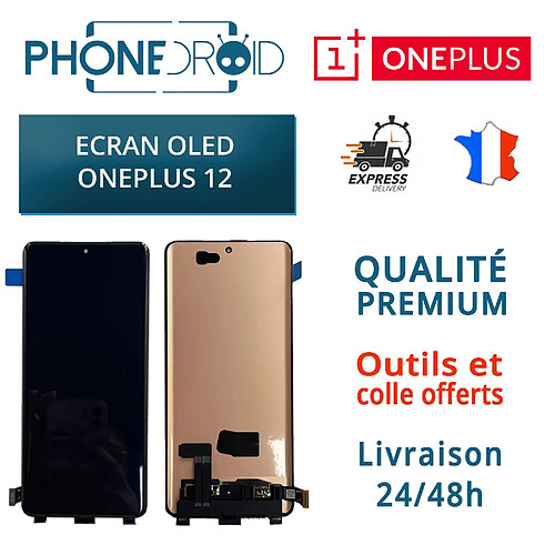 One+ Écran Oled + Tactile OnePlus 12