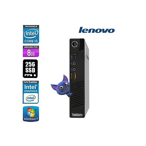 LENOVO THINKCENTRE TINY M73 CORE I5 4570T 2.9Ghz · Reconditionné