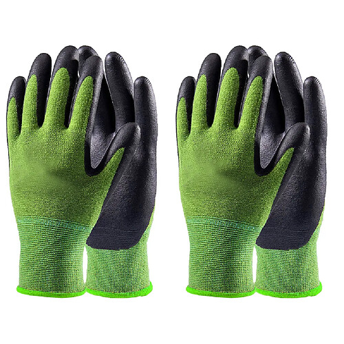 BESTA paires de gants de jardinage homme et femme, gants de travail, gants de jardin, ouvrier, jardinier, chauffeur