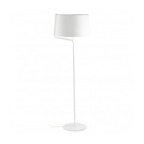 faro Lampadaire blanc Berni 1 ampoule