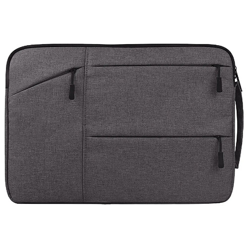 Wewoo Sacoche pour ordinateur portable gris 14 pouces et ci-dessous Macbook, Samsung, Lenovo, Sony, DELL Alienware, CHUWI, ASUS, HP Universel poches multiples Oxford chiffon doux simple Tablet Bag,