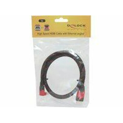 Delock 82688 coudé A / A 5m Câble HDMI 1.4