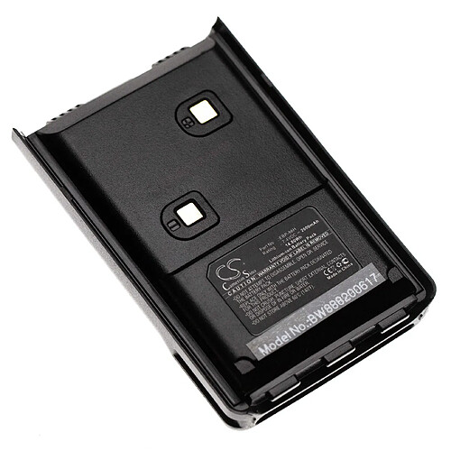 vhbw batterie remplace Alinco EBP-88H pour radio talkie-walkie (2000mAh, 7.4V, Li-Ion) + clip