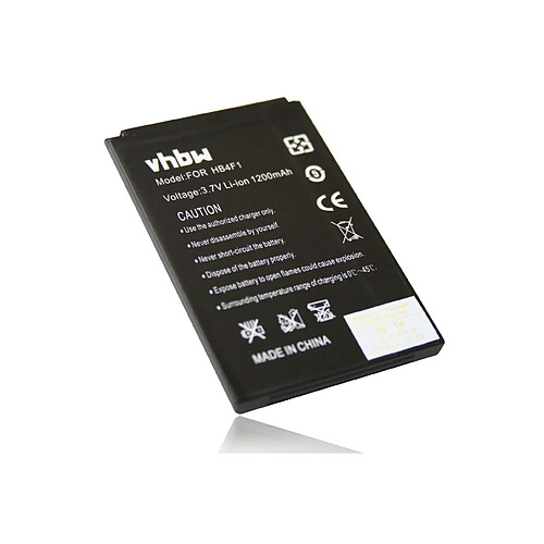 Vhbw Batterie Li-Ion pour HUAWEI, T-Mobile Pulse, etc. remplace le modèle HB4F1 / BLT005