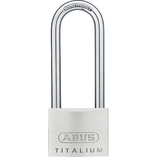 Abus Cadenas cylindrique 64TI/50HB80 gl largeur du corps de verrou 50 mm Titalium fer