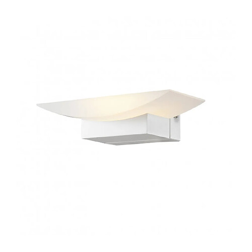 Luminaire Center Applique murale design Esma Blanc sable