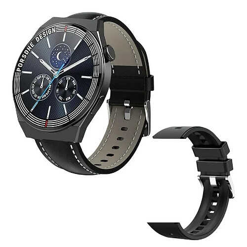 Yonis Montre Connectée Santé Bluetooth NFC Noir