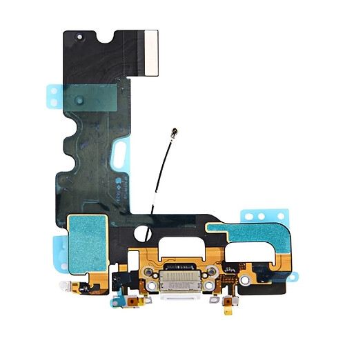 Wewoo Pour iPhone 7 Port de blanc charge + Câble flexible Flex Cable audio pièce détachée