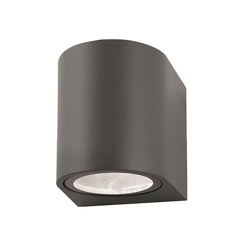 NOVA LUCE Applique e NERO Gris Foncé GU10 35 W L7