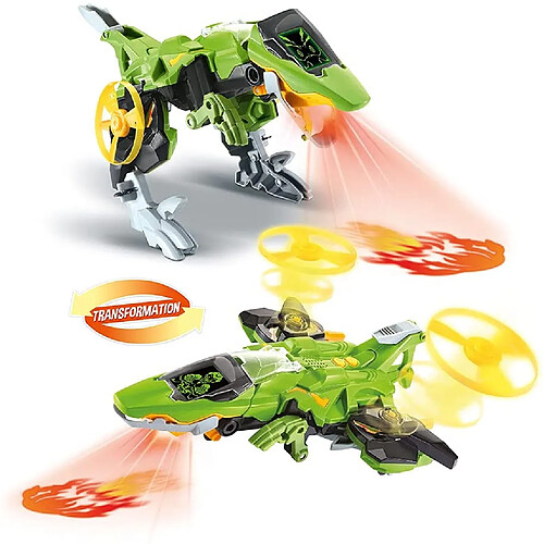 VTech Super Thérizinosaure à transformer en avion militaire